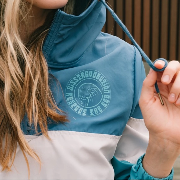BEACHLY X SISSTREVOLUTION - THE PACIFIC PARADISE WINDBREAKER - Picture 3 of 9
